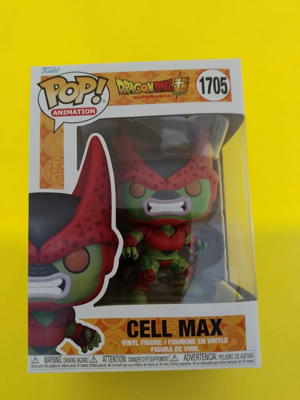 Funko Pop! Animation Dragon Ball Super Hero - Cell Max #1705 - NOVO/LACRADO